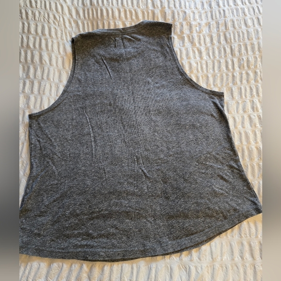 Spiritual Gangster Grey And Yellow Tank - Medium - Be Kind To Yourself - Picture 4 of 8